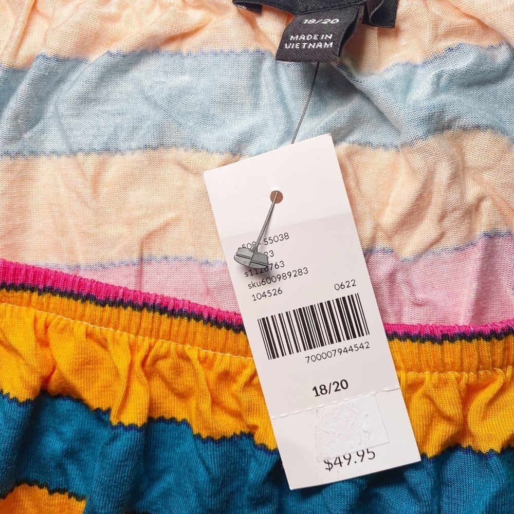 Lane Bryant Puff-Sleeve Convertible Peplum Top - Picture 8 of 16